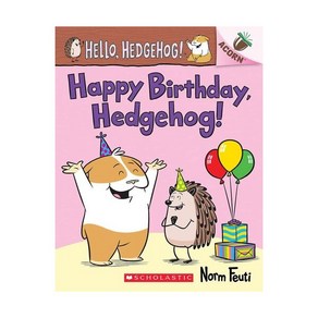 Hello Hedgehog! #6: Happy Bithday Hedgehog! (An Acon Book) Papeback (해외판), Hello, Hedgehog! #6: Happy Bi, 1개