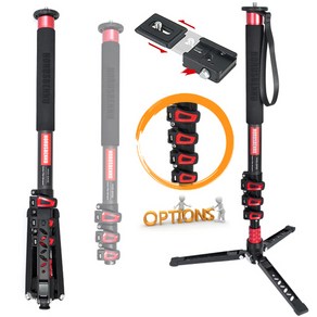 호루스벤누 HORUSBENNU HVD-GX32V신형 카본 모노포드+FX-EXP1스피드KIT 삼각대-모노포드, 1개, 선택없음