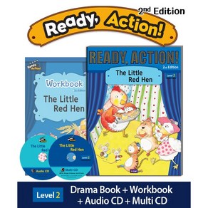 Ready Action. 2: The Little Red Hen(SB with CDs+WB), A List