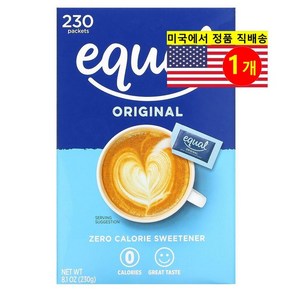 Equal 제로 칼로리 감미료 오리지널 230개입 230g 1개