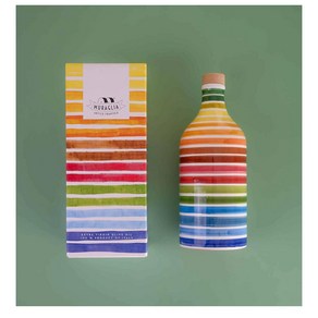 무랄리아 세라믹 올리브유 레인보우 리미티드 에디션 Rainbow ceamic ja ‘Limited Edition, 1개, 500ml