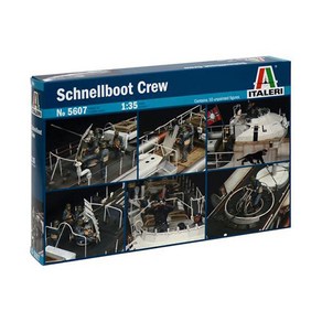 이타레리 프라모델전함 [IT5607S] ITALERI 1:35 SCHNELLBOOT CREW, 1개