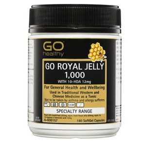 GO Healthy Royal Jelly 고헬씨 로얄제리 180캡슐 2팩, 2개, 180정