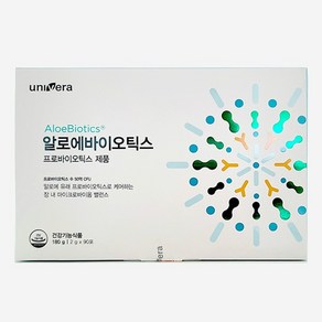 유니베라 알로에바이오틱스 90포, 2g, 90개