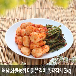 해남화원농협 이맑은김치 총각김치 3kg 5kg