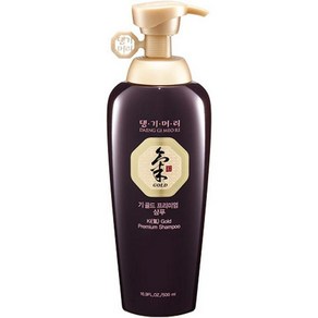 댕기머리 기골드 프리미엄 샴푸 건성+거친모용, 1개, 500ml