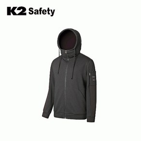 K2 Safety JK-F150R 기모 후드 집업 근무복 가벼운 춘추 근무복