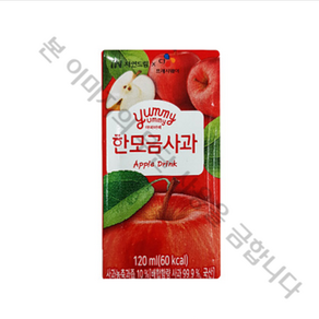 자연드림XCJFW 한모금사과 BOX, 24개, 120ml