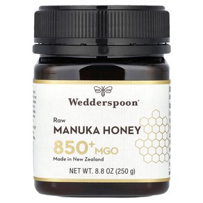 Wedderspoon Raw Manuka Honey MGO 850+ 8. 250g