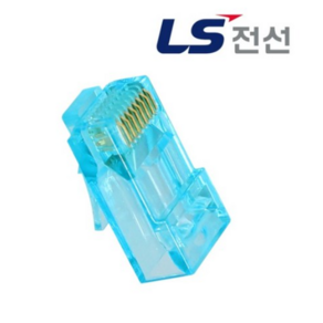 LS전선 RJ-45 커넥터 CAT.6 UTP EZ 플러그 100개 블루, LS-CT-EZ(전용랜툴), 1개