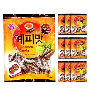 계피맛캔디 300g 10개입 1박스 더식품 늘푸른식품 무