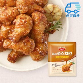 사세 쏘스치킨 윙봉 단짠갈릭맛, 300g, 2개