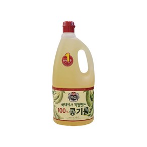 CJ 백설 식용유, 1개, 1.8L