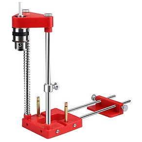수직 탁상드릴링머신 드릴가이드 드릴거치대 탁상보루방, A.레드, 1개
