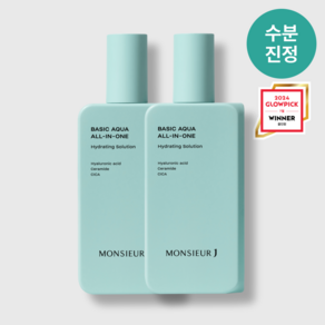 무슈제이 베이직 아쿠아 수분 진정 올인원 200ml 1개