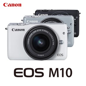 캐논 정품 EOS M10+15-45mm 줌렌즈+32GB 메모리 포함 k, 화이트