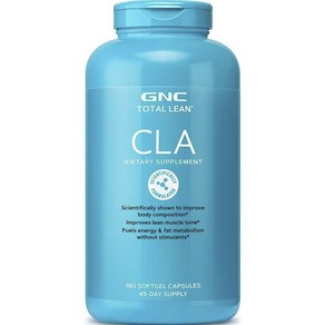 GNC 토탈 린 CLA 소프트젤 캡슐, 1개, 180개입, 180정