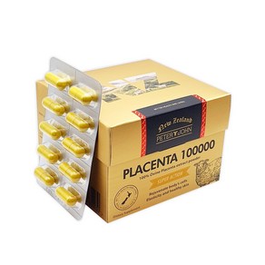 100% 뉴질랜드 양태반영양제 Placenta 피터앤존 100파우더캡슐 1개