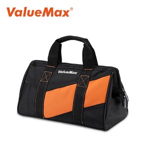 VALUEMAX 큰 오픈형 공구집 13인치 공구수납용 가방 33.5*21*22.5CM, V081001VK  13 inch, 1개