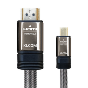 PRIME 고급형 Micro HDMI to HDMI v2.0 케이블 3m