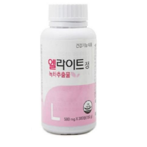 엘라이트정500mg 300정, 1개