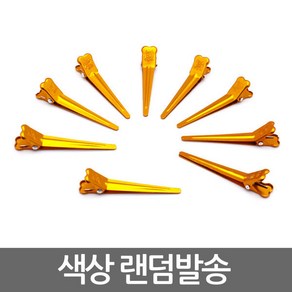 삼화 핀컬핀 미니핀셋 앞머리뿌리볼륨핀 (10개) 랜덤, 10개