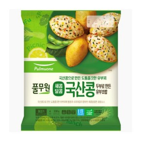 (냉장) 풀무원 새콤달콤 국산콩 두부로 만든 유부초밥 330g 1개