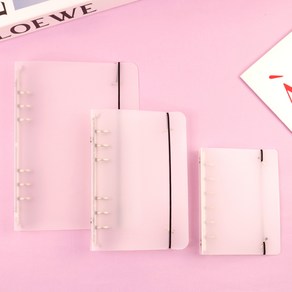 투명 다이어리 커버 바인더 (A4B5A5A6A7), A4