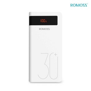 로모스 SENSE8P PLUS 퀵차지3.0 PD지원 대용량 보조배터리 30000mAh