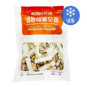 냉동 해물모듬 믹스 5종 600G, 4개