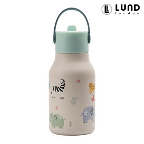 [룬드런던] 리틀룬드 워터보틀 사파리 400ml, 1개