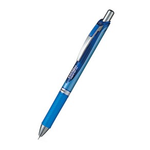 Pentel 에너겔 노크식 볼펜 10개 세트, 0.5mm 블루 5개 세트