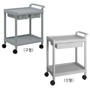 [대경] 2단 다용도카트 운반차/카트 201C[70.5x44.7x82.8], 신형, 1개