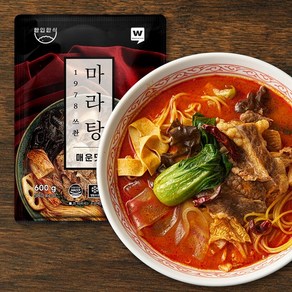 [KT알파쇼핑][한인한식] 1978 쓰촨 마라탕 매운맛 600g X 5팩, 5개