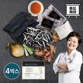 빅마마 이혜정 멸치 해물 다시팩, 150g, 4개