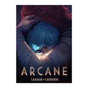 명화포스터 Arcane 리그 오브 레전드 포스터 게임 역할 징크스 제스 야스오 캔버스 페인팅 벽 예술 그림 바 홈 장식