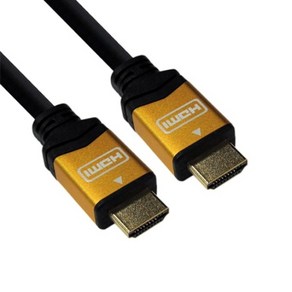 [강원전자] HDMI 2.0 케이블 골드메탈 NM-HM03GZ [3m], 1개