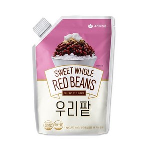 [화과방] 우리팥(파우치) 국산팥, 1kg, 2개