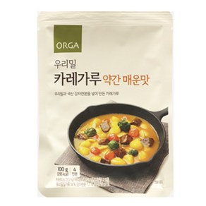 ORGA 우리밀 카레가루 약간매운맛, 100g, 1개