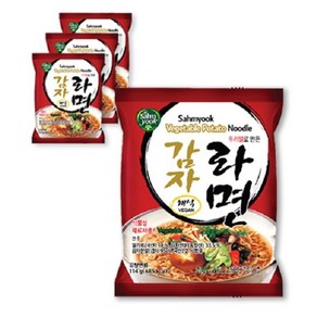 우리밀 채식 감자 라면 114g, 1개