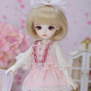 USD BJD Doll Anna 구체관절인형 26cm 메이크업 풀세트, 1개