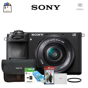 소니정품 알파 A6700+16-50MM KIT+메모리 16GB 풀패키지세트 (ILCE-6700L)(랜덤박스행사중)-WSL