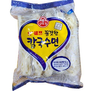 오쉐프쫄깃한칼국수면 200Gx5입(주)오뚜기, 200g, 5개