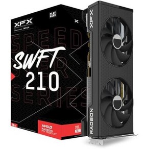 16GB GDDR6 AMD RDNA 3 RX-79GMERCB9를 탑재한 XFX Radeon RX 7900GRE 게임용 그래픽 카드, RX 7600 XT SWFT XFX, 10) RX 7600 XT SWFT, 1개