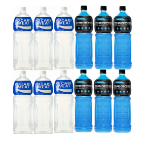 파워에이드1.5L 6입+포카리1.5L 6입 총 12입, 1세트, 1.5L