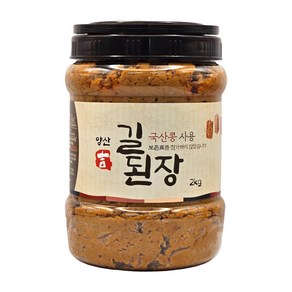 (주)길전통식품 양산 길된장, 2kg, 1개