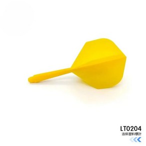 다트 전문 플라이트 2BA 나사 소프트 인원 통합 및 샤프트 LT02 6 개, [04] LT yellow 6pcs, 6개