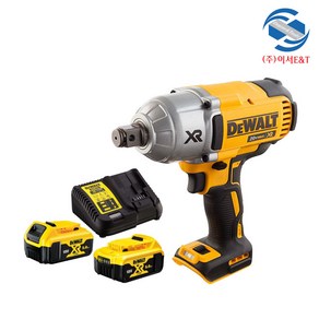 DEWALT 디월트정품 DCF897P2 20V MAX 충전 3/4인치 하이토크 임팩트 렌치 5.0Ah B:2 세트, 1개