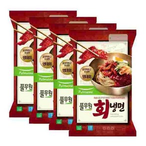 풀무원 속초 회냉면 2인(504g) x 4개, 504g