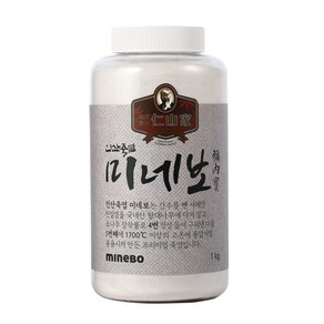 [정품] 인산가 미네보 분말(가루) 1kg / 5회죽염, [인산가 본사 직영] 미네보 [분말] 1kg, 1개